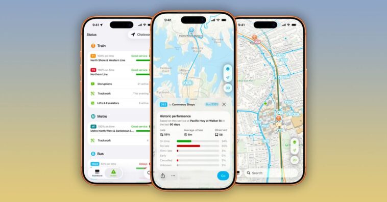 NextThere : une appli pour naviguer dans les transports en commun avec des infos riches 1 Indie App Spotlight: ‘NextThere’ helps you navigate public transit with rich insights