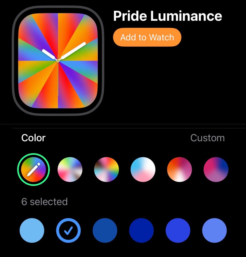 watchOS 265 une nouvelle montre coloree avec des options