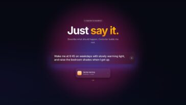 Controller for HomeKit app adds AI feature: ‘Just say it’