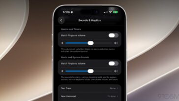 iOS 27 adds independent volume settings for alarms and timers, and for alerts and system sounds