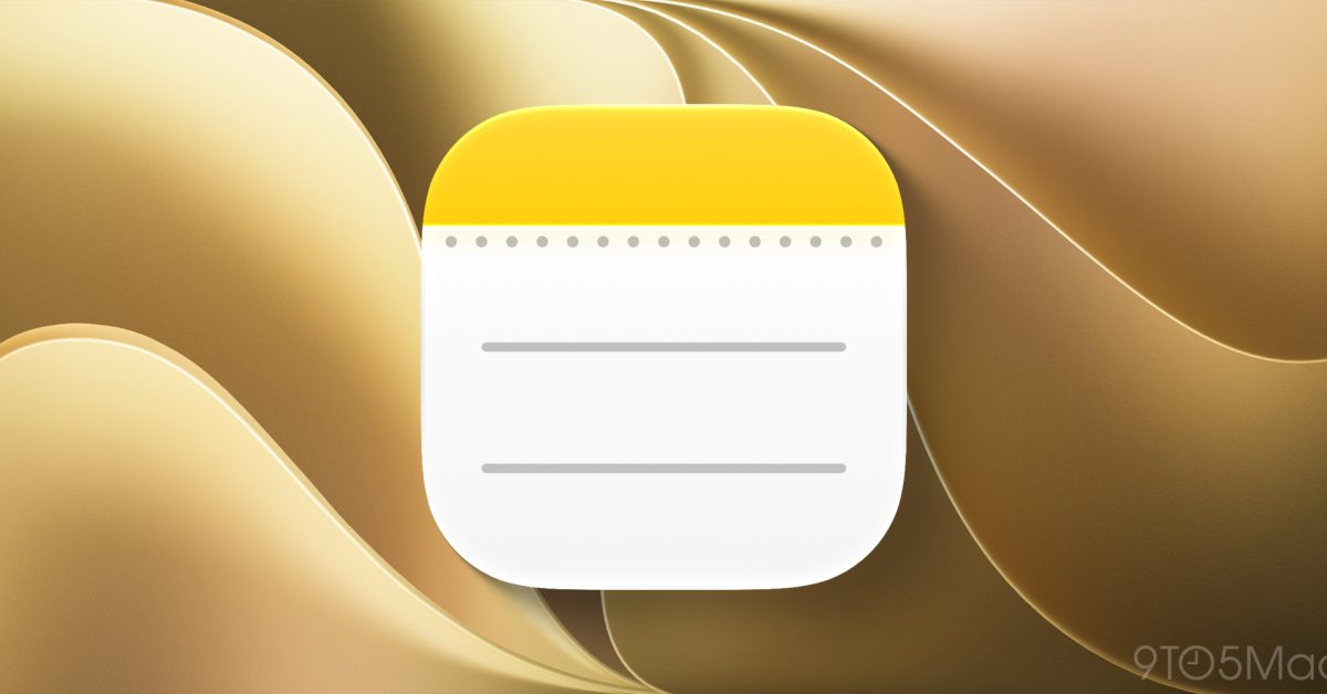 Here’s everything new for Apple Notes in iOS 27
