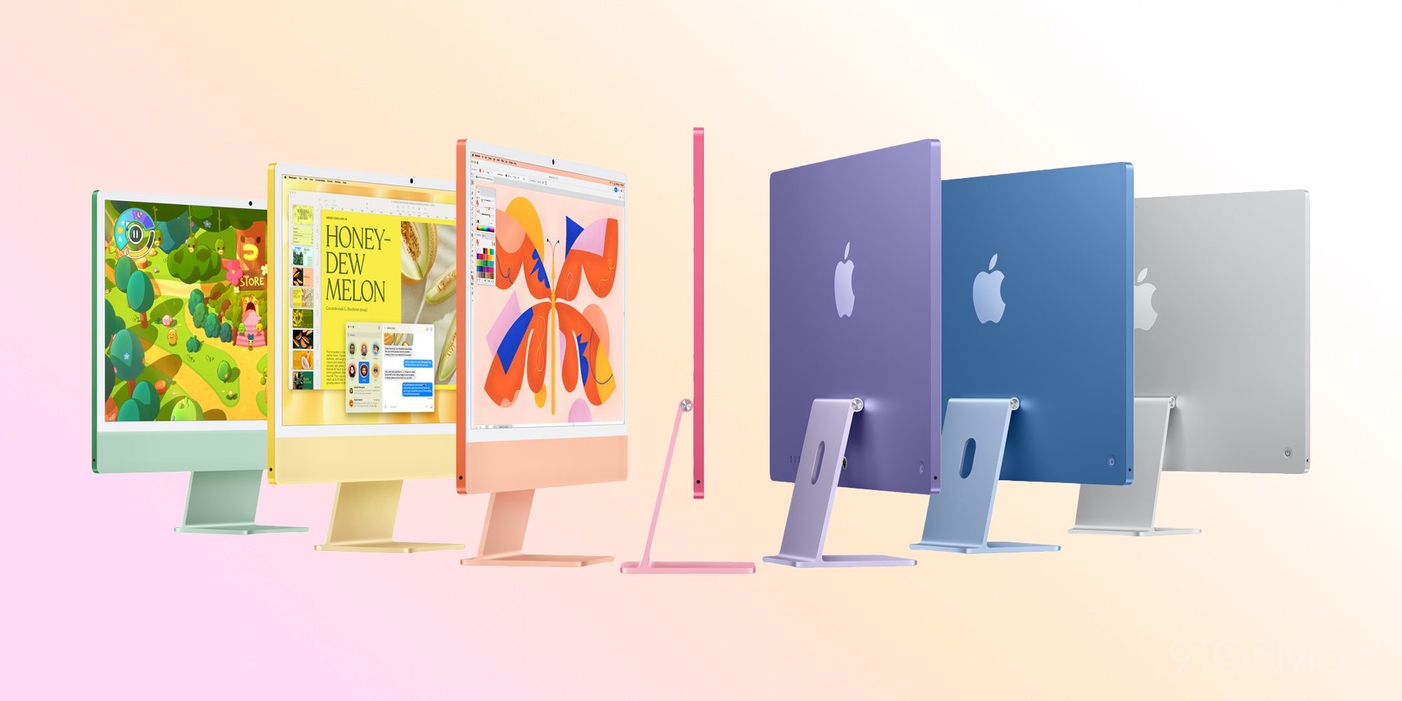 Quatre nouveaux Macs arrivent cette année, voici ce qui les caractérise 3 M4 iMac