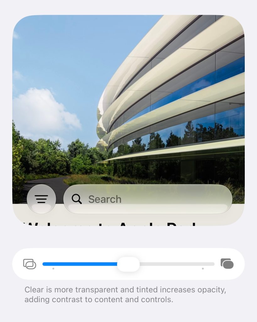 1781544345 982 iOS 27 le nouveau curseur Liquid Glass sur iPhone