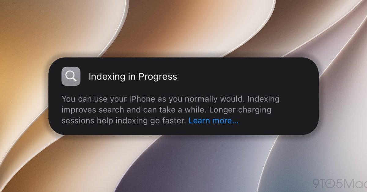 Still seeing ‘Indexing in Progress’ on iOS 27? Here’s how to check the actual status