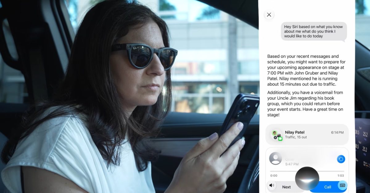 Joanna Stern a testé le nouvel AI Siri pendant une semaine et c'est très impressionnant 29 Joanna Stern spent one week with new Siri AI, and it’s very good