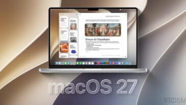 Apple has started replacing macOS names with version numbers in several ways