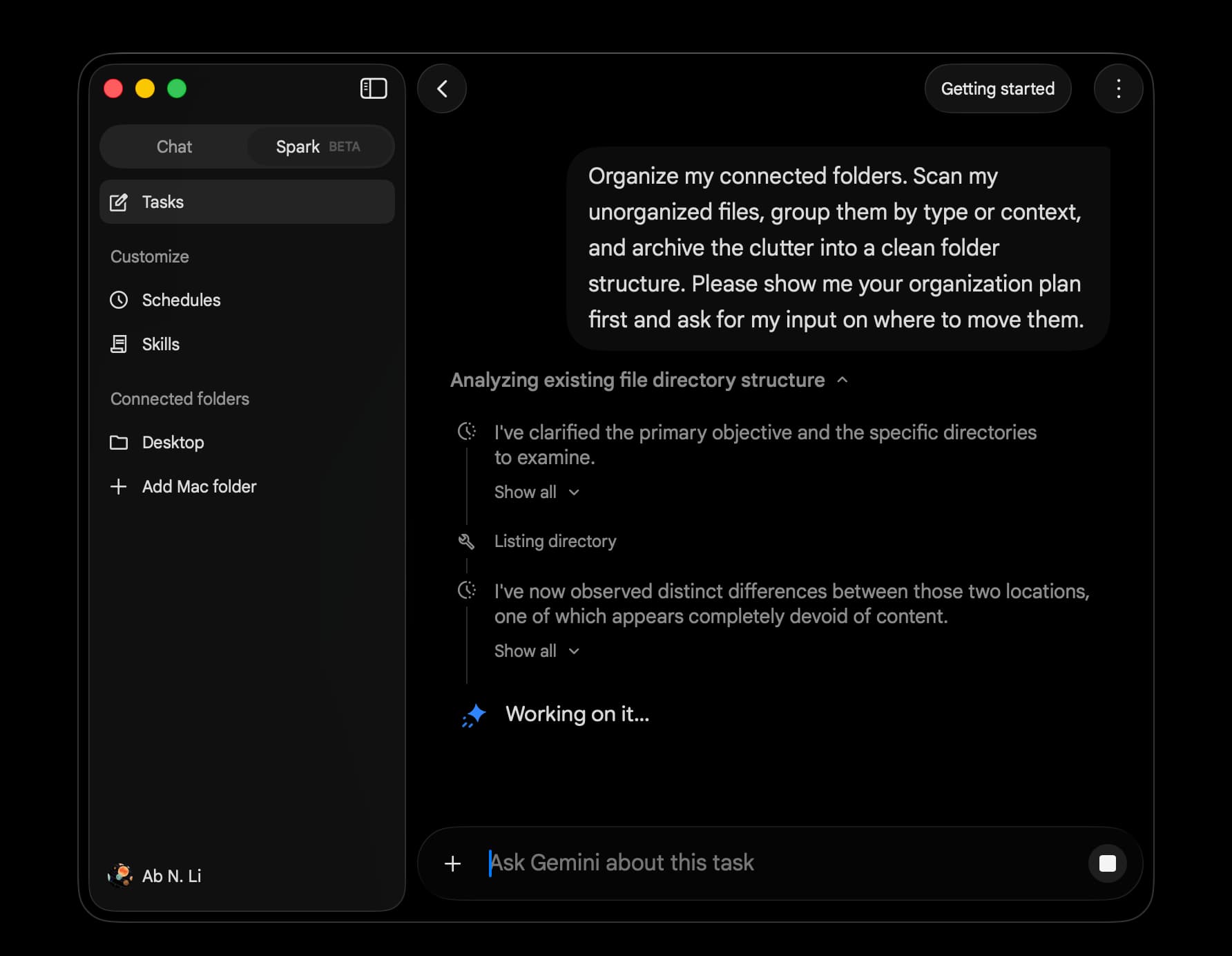 Gemini Spark : déploiement sur macOS pour tâches locales et automatisation 2 Gemini Spark sur macOS