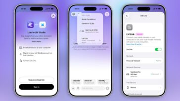 LM Studio now lets you use your iPhone to talk to local models on your Mac