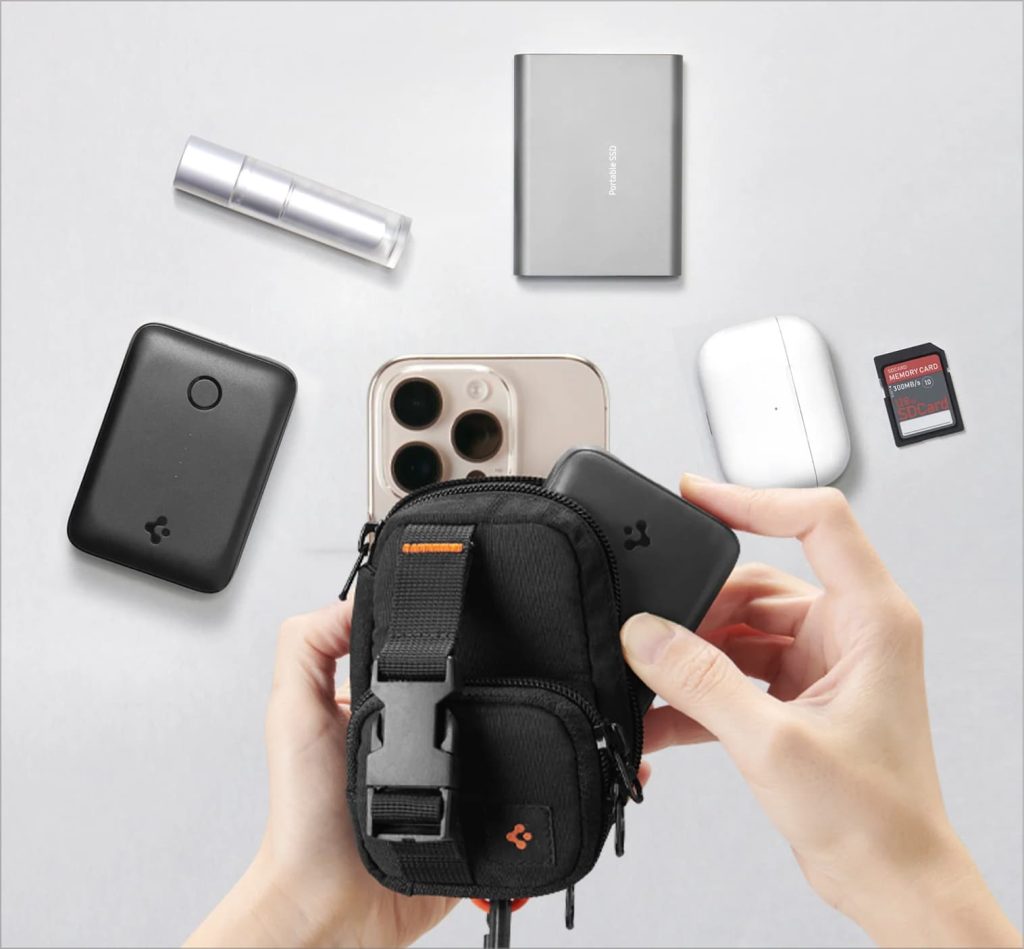 MagSafe : Spigen transforme un portefeuille en mini sac à dos innovant 2 MagSafe Spigen transforme un portefeuille en mini sac a