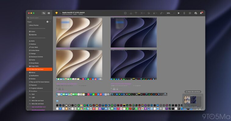 Ressources de design pour iOS 27, iPadOS 27 et macOS 27 Golden Gate désormais disponibles 1 Design resources for iOS 27, iPadOS 27, and macOS 27 Golden Gate now available