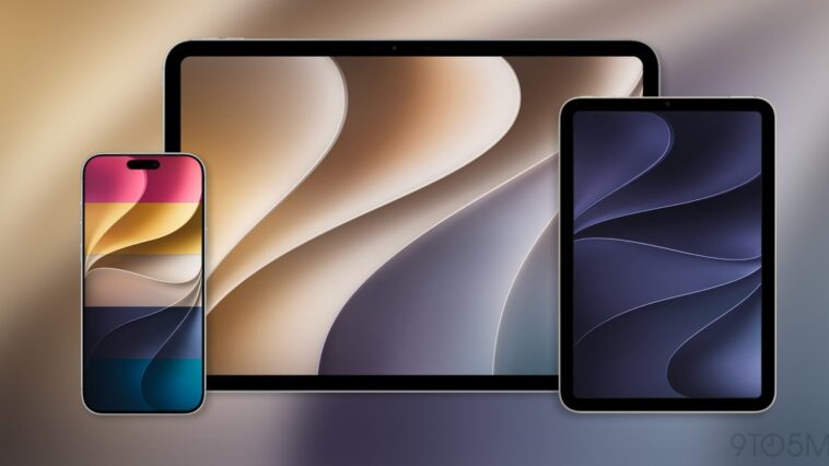 Téléchargez les nouveaux fonds d'écran d'iOS 27 et iPadOS 27 ici 2 Download the new iOS 27 and iPadOS 27 wallpapers here