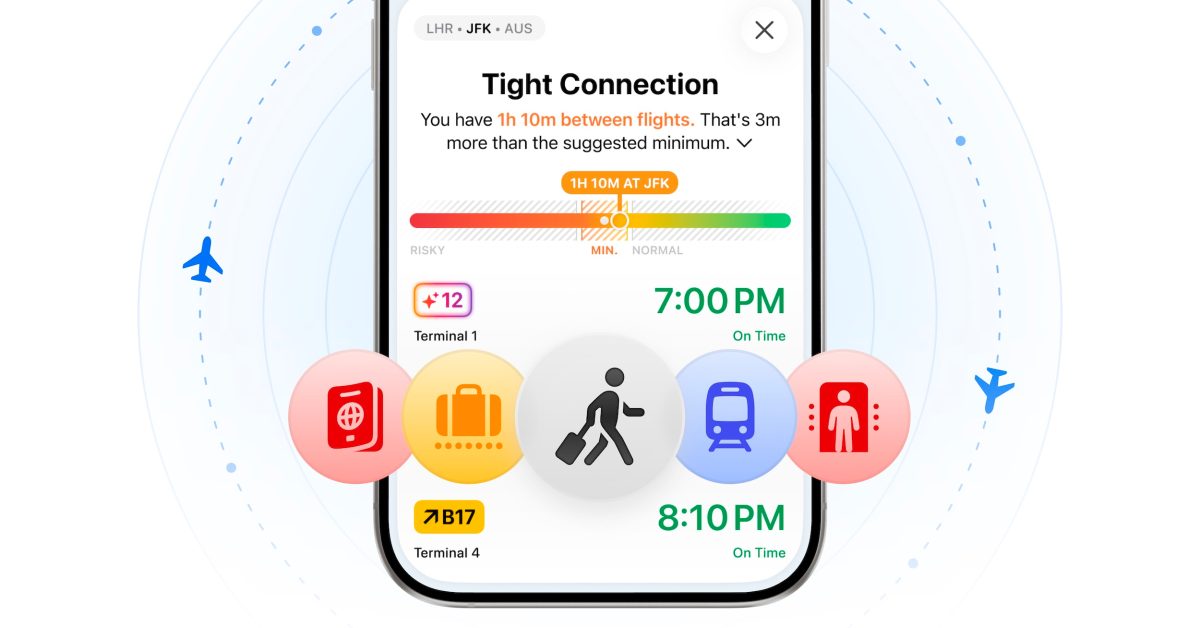 Flighty update adds powerful new Connection Assistant feature