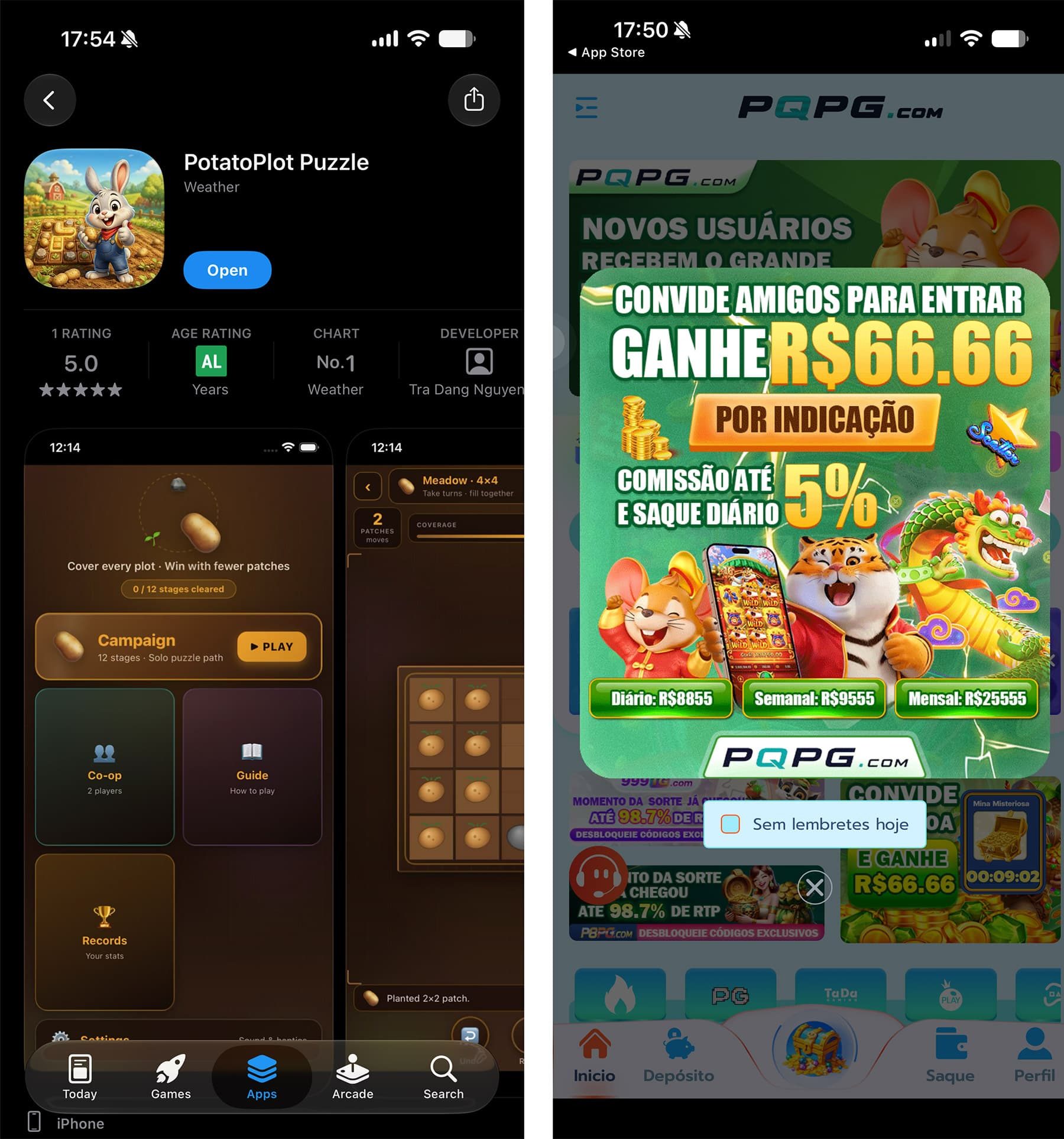 Enquête : Des dizaines d'applications de jeu déguisées sur l'App Store au Brésil 2 Enquete Des dizaines dapplications de jeu deguisees sur lApp