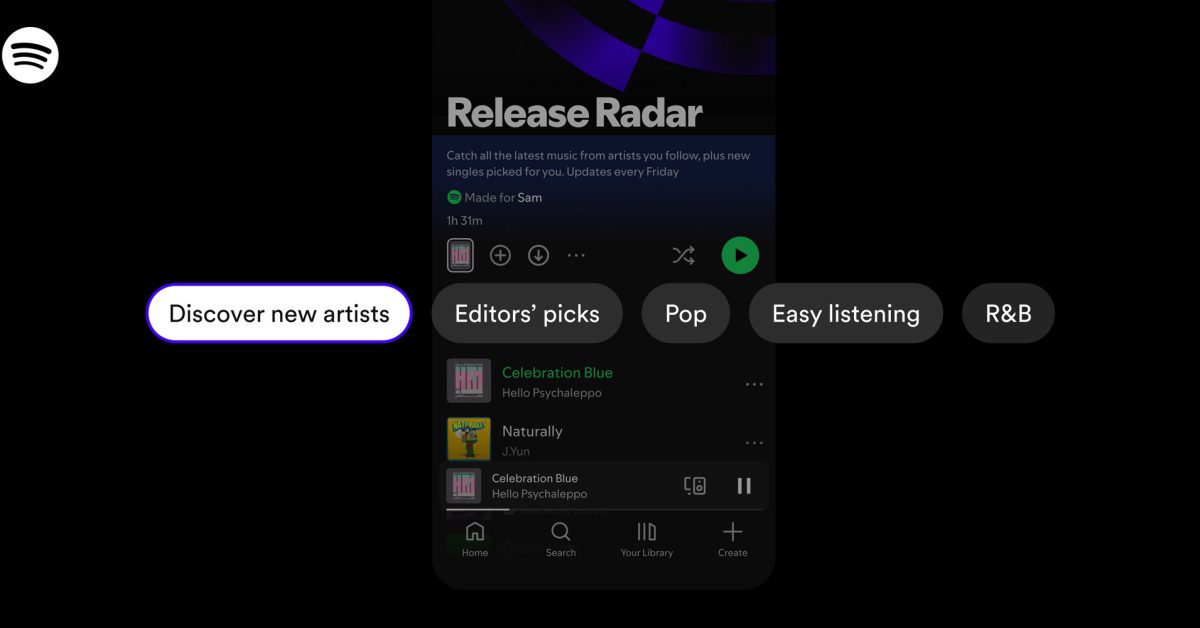 Spotify makes Release Radar more customizable with new listening filters