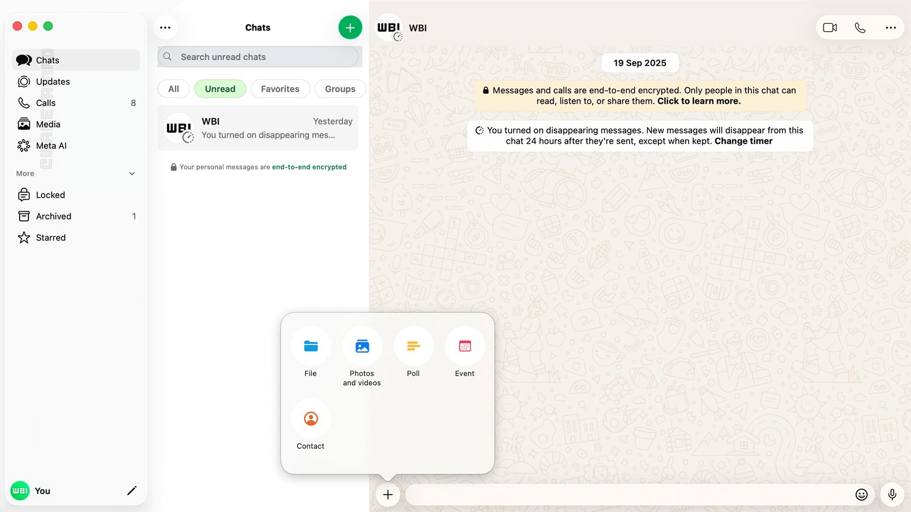 WhatsApp : un nouveau design Liquid Glass pour son application Mac 2 WhatsApp un nouveau design Liquid Glass pour son application
