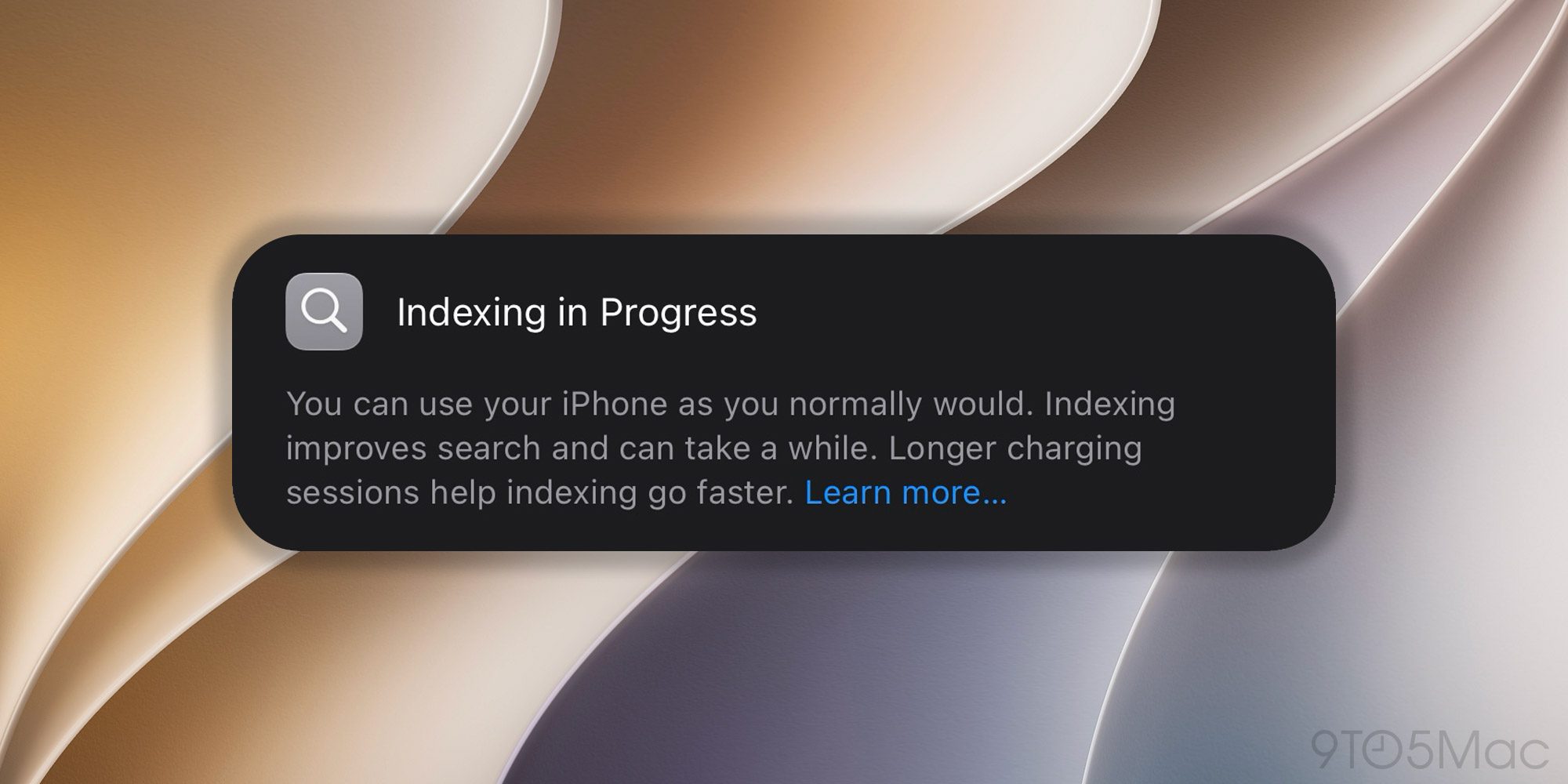 iOS 26.6 : une fonctionnalité clé pour préparer votre iPhone à iOS 27 2 Indexing iOS 27