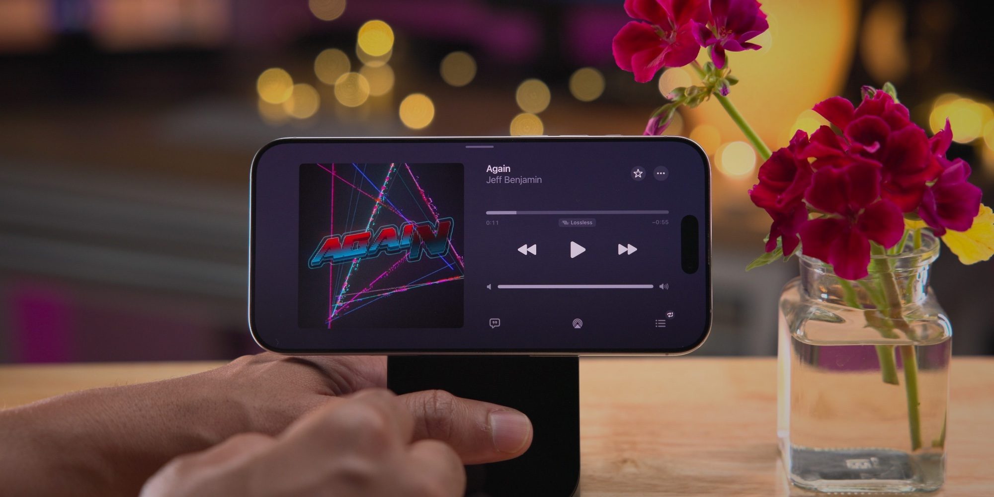 iPhone Ultra : deux caractéristiques qui séduiront les utilisateurs ‘Pro’ 3 Interface paysage sur Apple Music