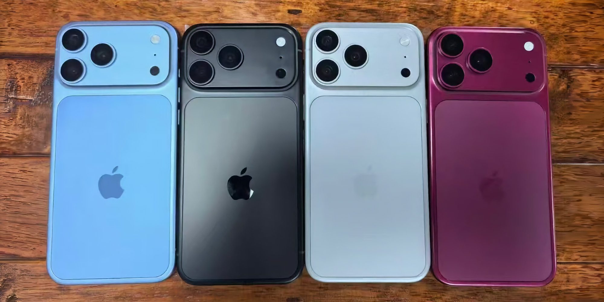 Couleurs iPhone 18 Pro