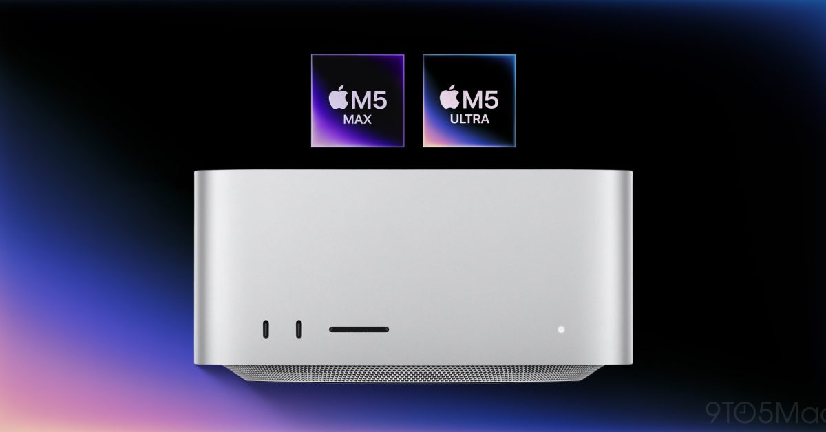 Apple unveils new Mac Studio with M5 Max and M5 Ultra