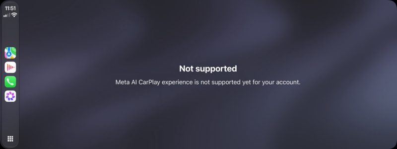 Apple CarPlay : une nouvelle app chatbot AI arrive avant Siri AI 2 Meta AI sur CarPlay