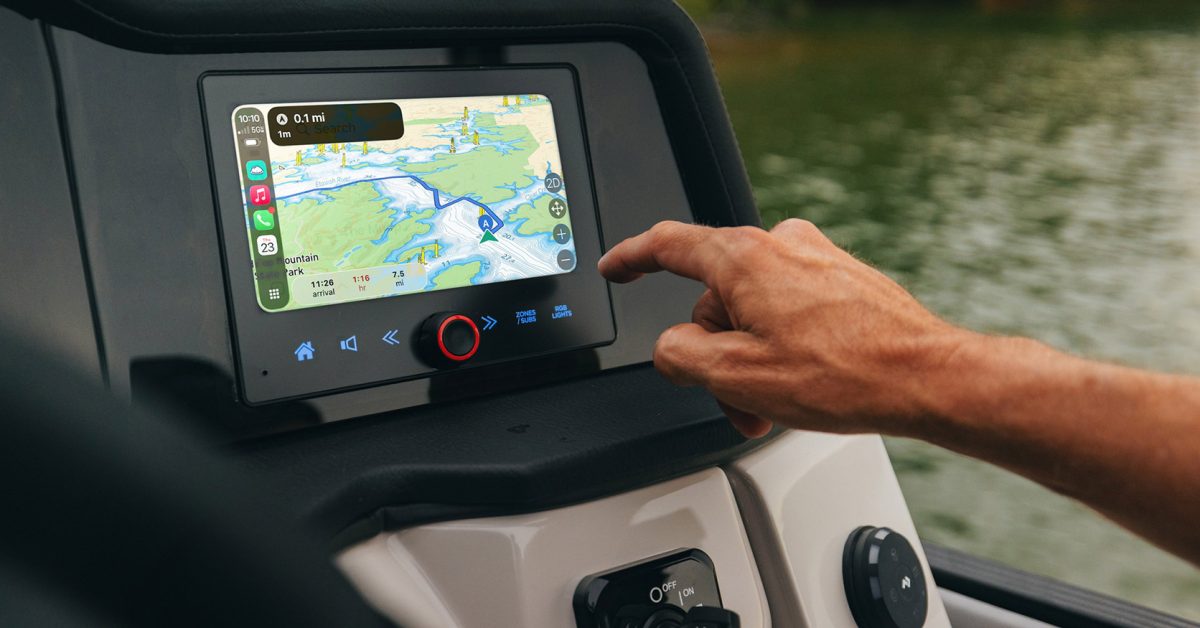 Apple CarPlay arrive sur certains bateaux à pontons avec navigation maritime intégrée 20 Apple CarPlay expands to select pontoon boats with on-water navigation