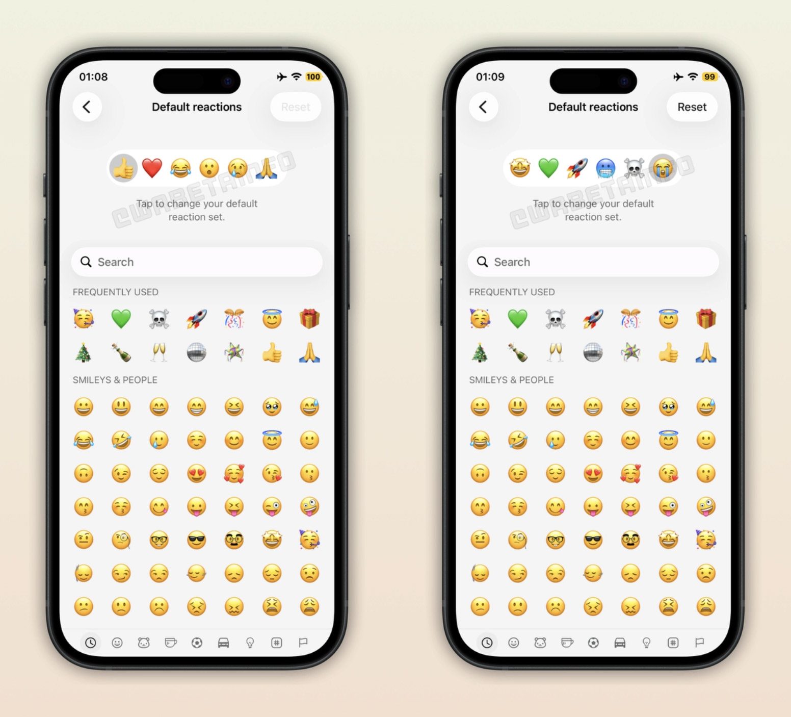 WhatsApp travaille sur des ensembles d'emoji personnalisables pour iOS 2 WhatsApp travaille sur des ensembles demoji personnalisables pour iOS