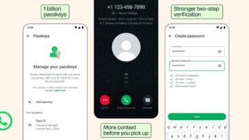 WhatsApp announces three ways to make accounts more secure