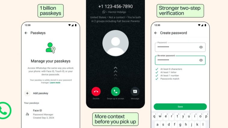 WhatsApp : trois méthodes pour renforcer la sécurité des comptes 3 WhatsApp announces three ways to make accounts more secure