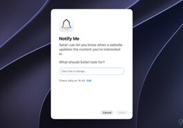 macOS 27: How to use the new ‘Notify Me’ feature in Safari