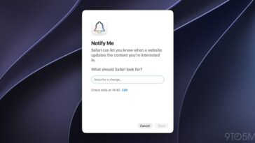 macOS 27: How to use the new ‘Notify Me’ feature in Safari