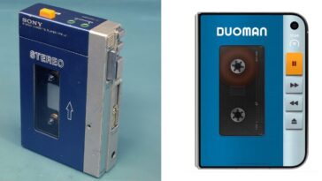 Duo-Man turns your 2026 iPhone Duo into a 1980s Sony Walkman