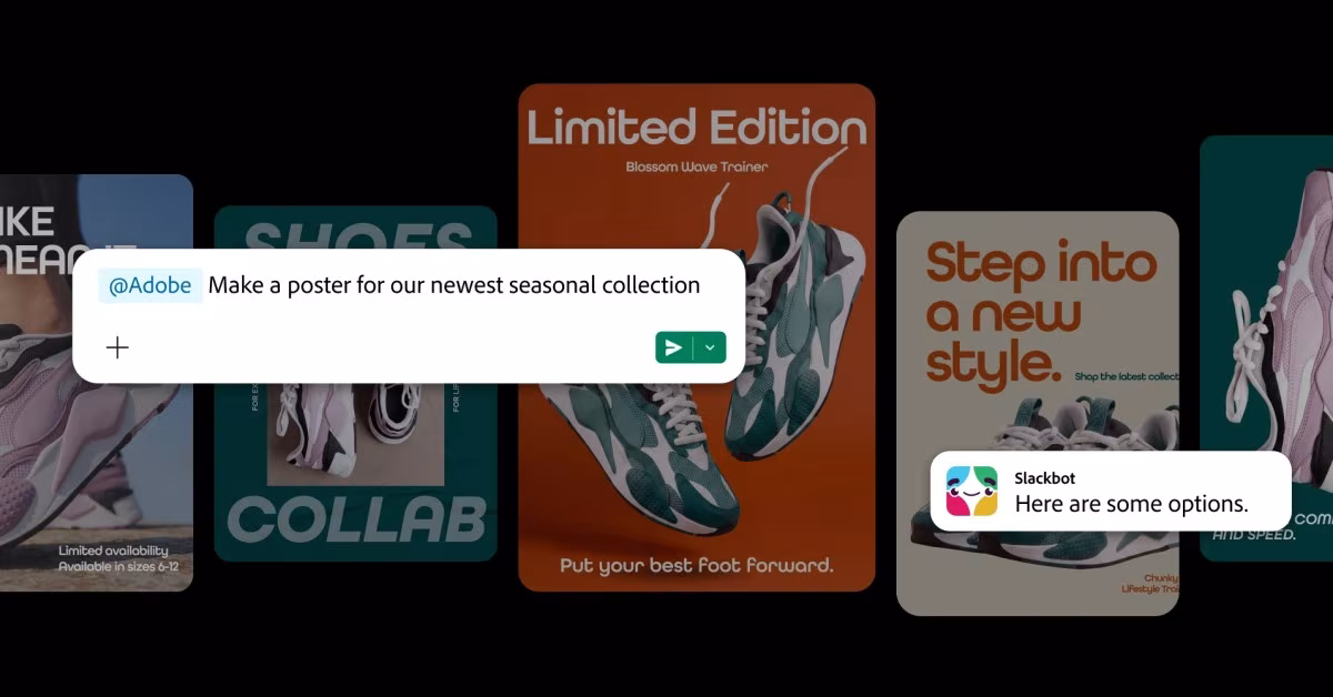 Adobe brings Photoshop, Firefly, and 70+ creative tools to Slack with MCP app