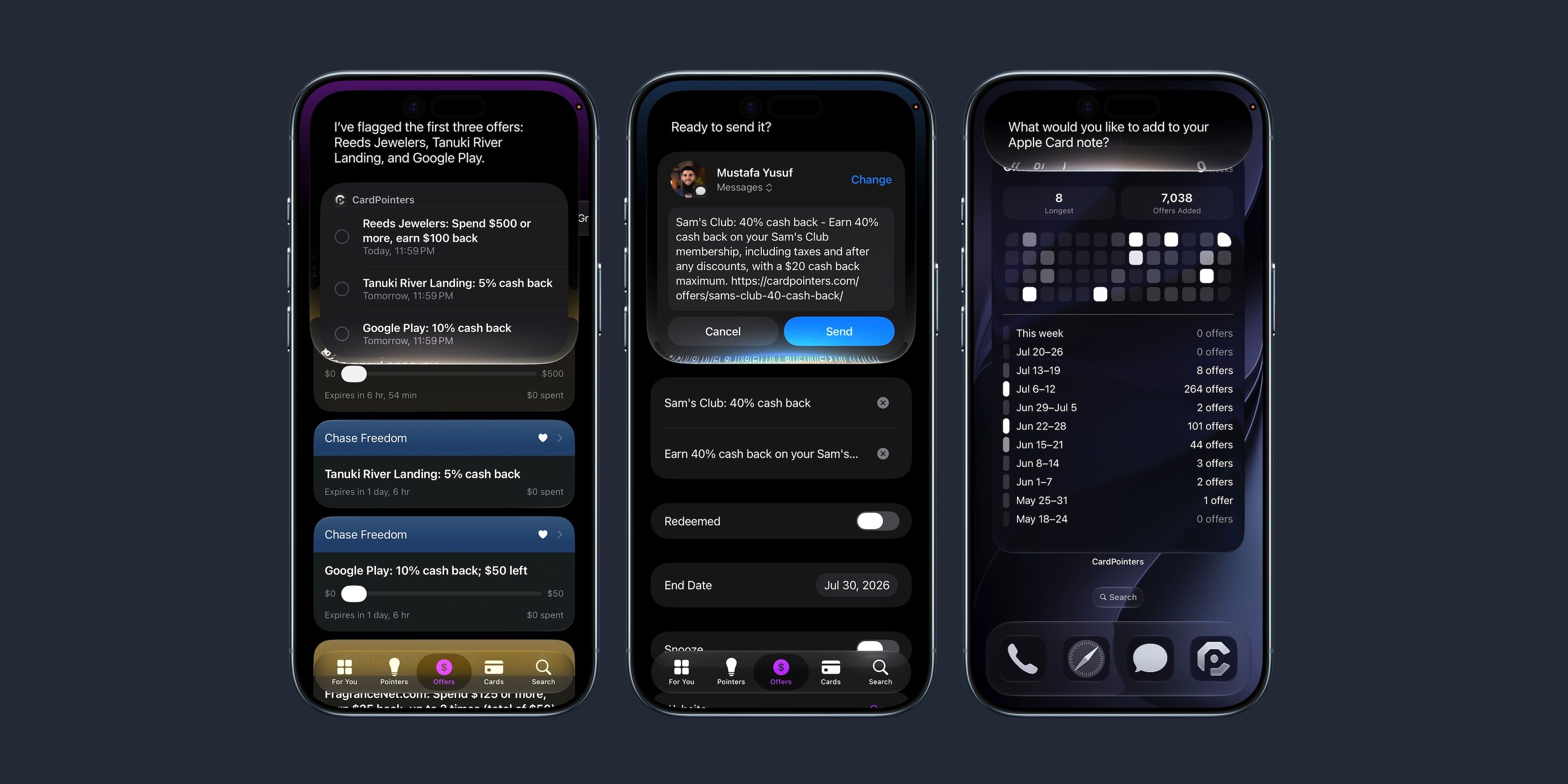 CardPointers pour iOS 27 : Siri AI, synchronisation d'offres et bien plus encore 2 CardPointers pour iOS 27 Siri AI synchronisation doffres et