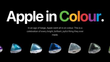 This website lets you explore nearly 30 years of Apple product colors