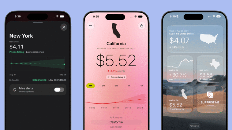 Indie App Spotlight: ‘GasPulse’ lets you keep an eye on gas price trends around you