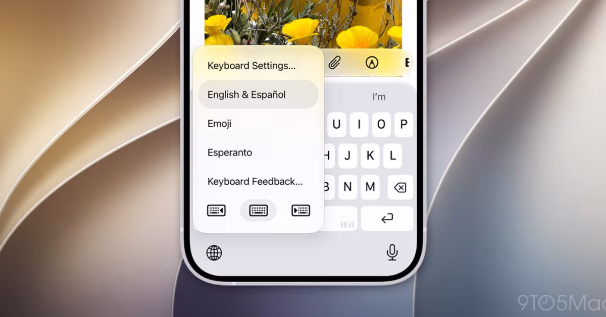 iOS 27 et iPadOS 27 : prise en charge des langues pour le Dictionnaire et le clavier QuickType 21 iOS 27 and iPadOS 27 expand language support for Dictionary, QuickType Keyboard, more