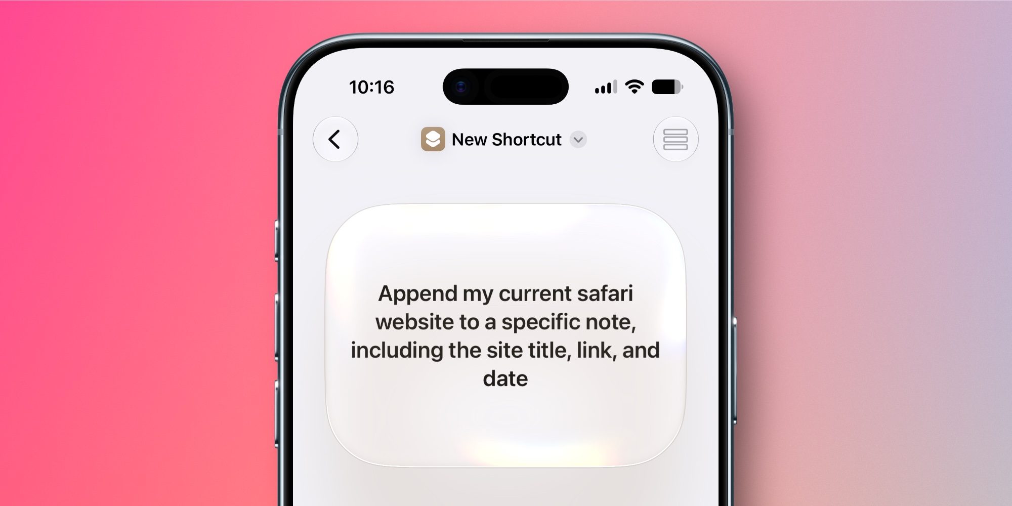 iOS 27 : plus de 35 nouvelles actions dans l'application Raccourcis, découvrez les améliorations 2 iOS 27 plus de 35 nouvelles actions dans lapplication