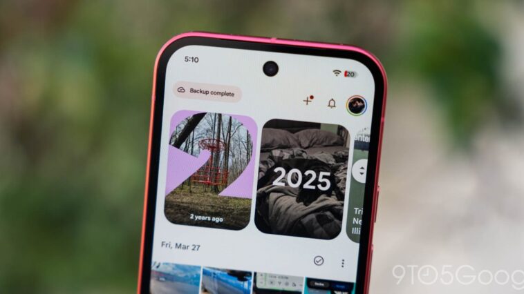 Google Photos : un redesign personnalisable pour l'onglet 'Collections' 2 Google Photos rolls out customizable redesign of your ‘Collections’ tab