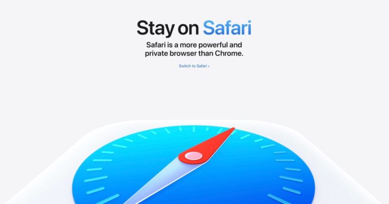 La campagne "Switch to Safari" d'Apple explique pourquoi abandonner Chrome 1 Apple’s new ‘Switch to Safari’ campaign details why you should ditch Chrome